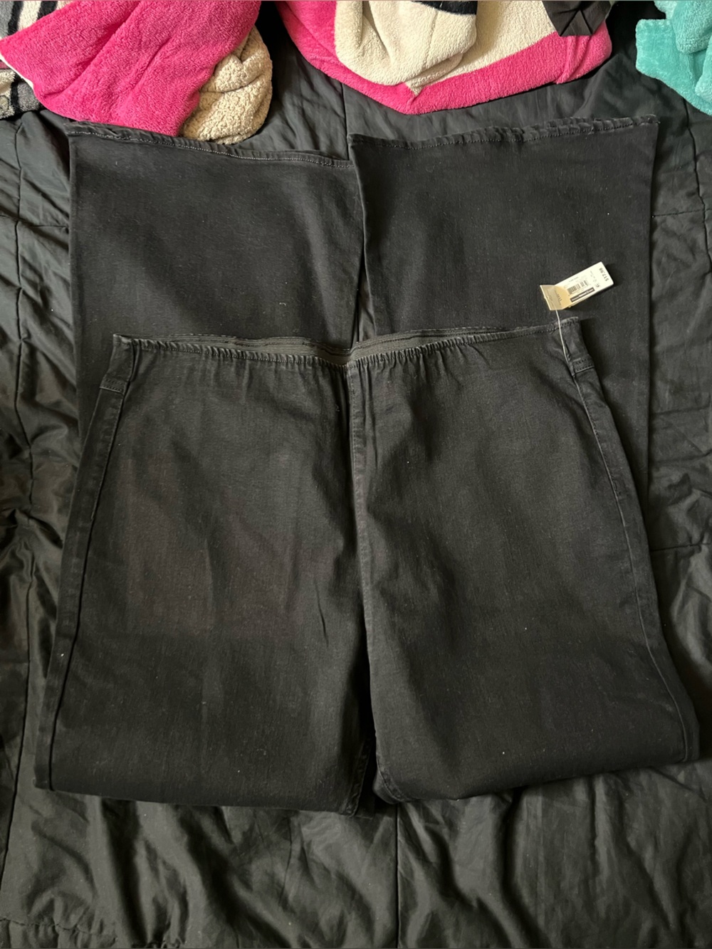 No Boundaries Black Boot Cut Pants - Flared Leg